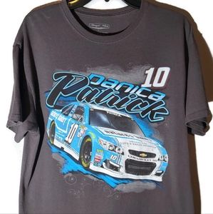 Danica Patrick #10 Stewart Haas Racing Graphic Double Sided T-shirt Men's Size L